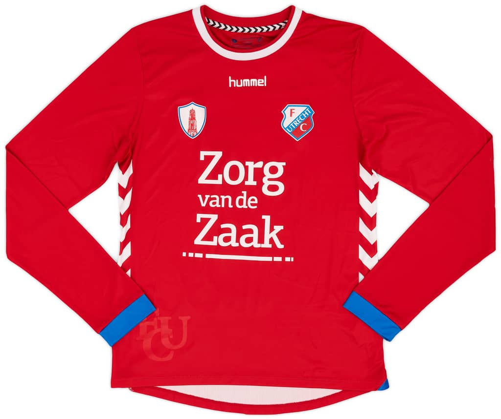 2017-18 Utrecht Home L/S Shirt #17 - 8/10 - (L)