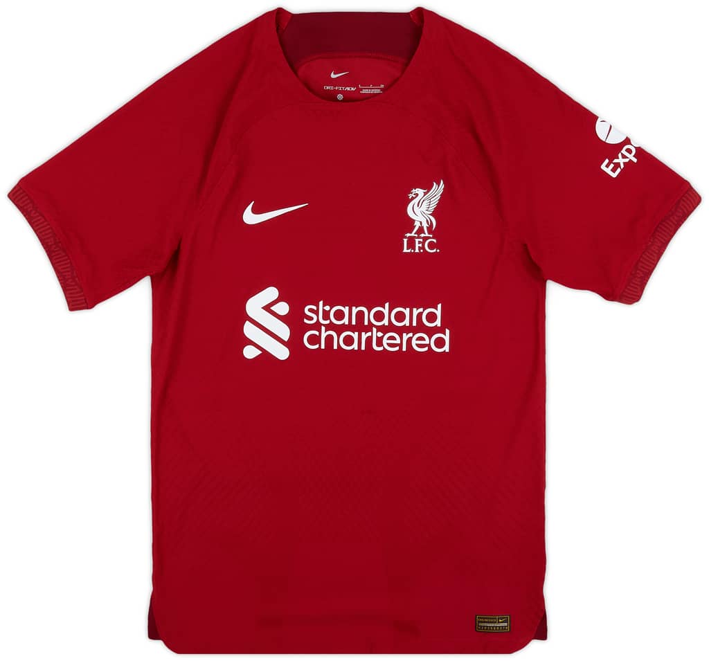 2022-23 Liverpool Authentic Home Shirt M.Salah #11 - 8/10 - (S)