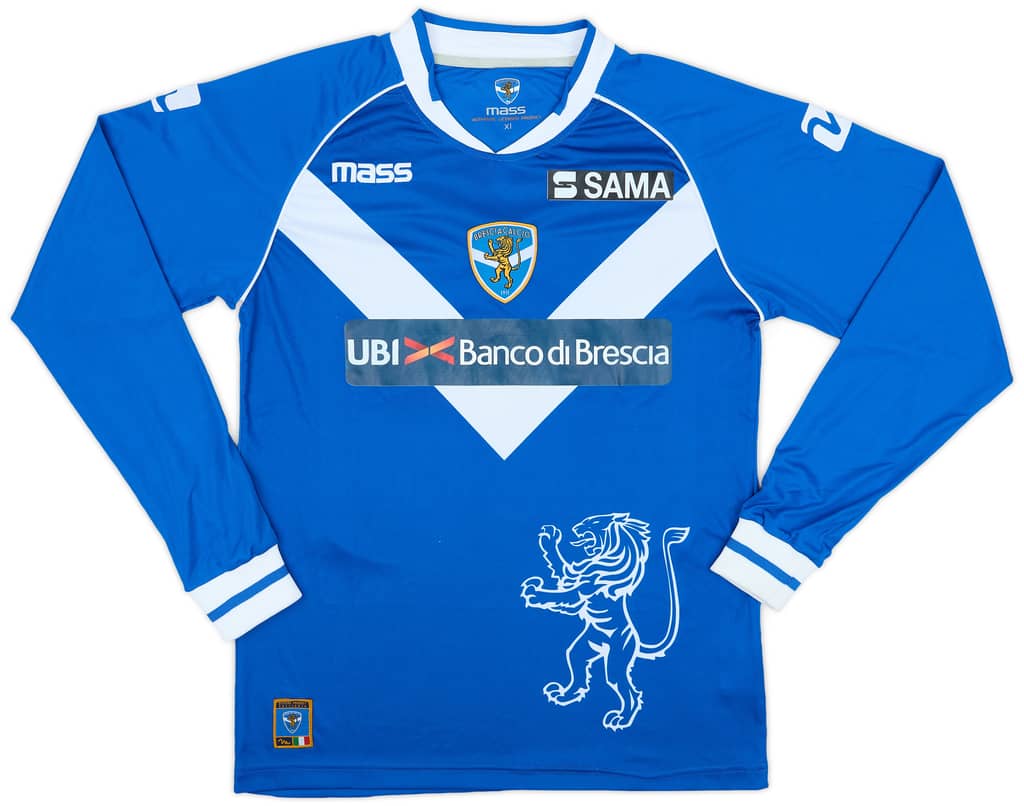 2011-12 Brescia Home L/S Shirt Budel #5 - 8/10 - (XL)