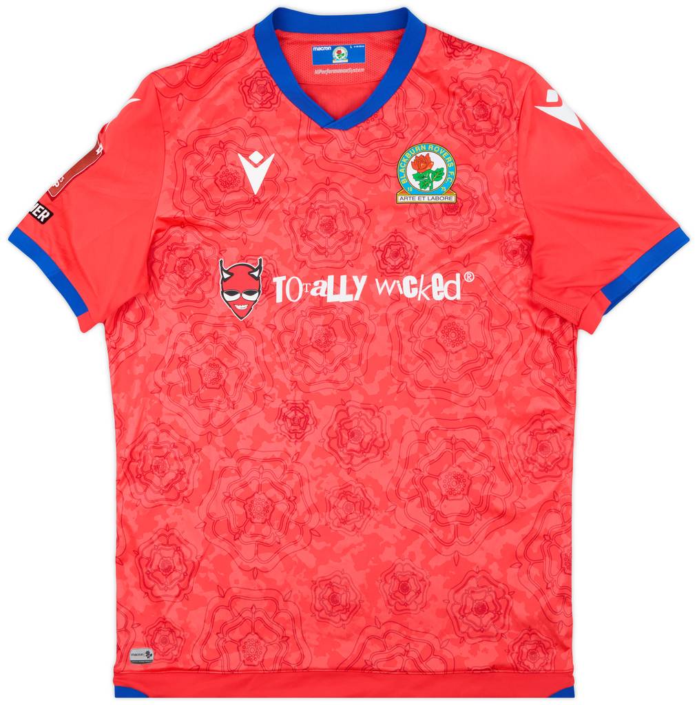 2022-23 Blackburn Match Issue FA Cup Third Shirt Hyam #5