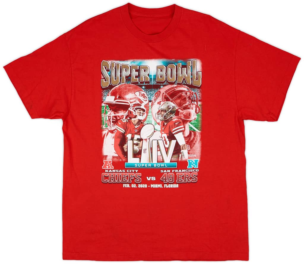 2020 Super Bowl LIV Graphic Tee - 9/10 - (XL)