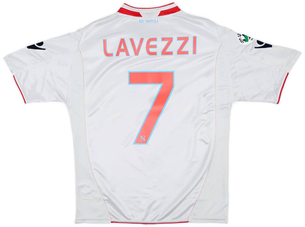 2009-10 Napoli Away Shirt Lavezzi #7 (S)