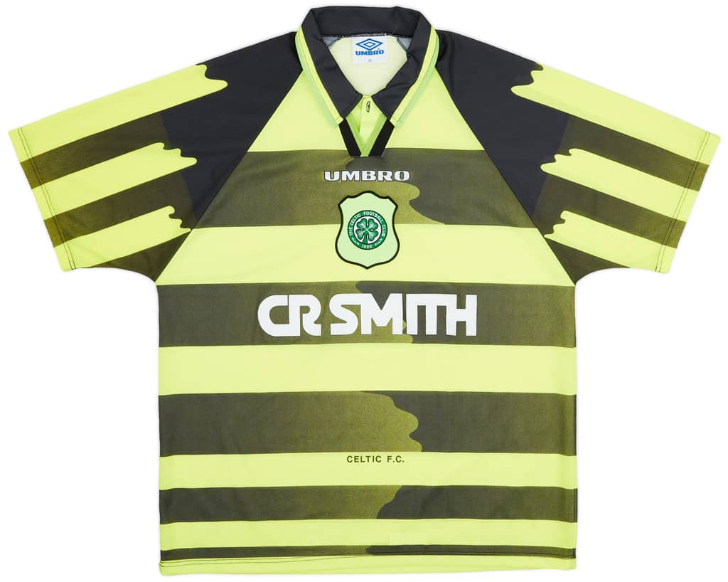 1996-97 Celtic Away Shirt - 8/10 - (XL)