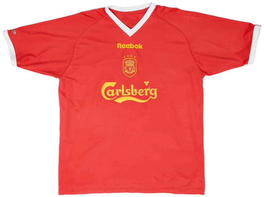 2001-03 Liverpool CL Shirt Carragher #23 - 7/10 - (L)