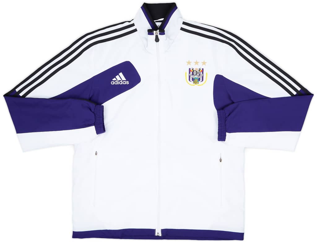 2012-13 Anderlecht adidas Track Jacket - 9/10 - (M/L)