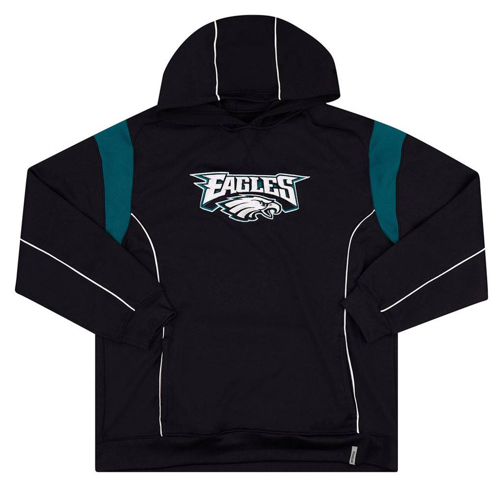 2008-11 Philadelphia Eagles Reebok Hooded Sweat Top XL