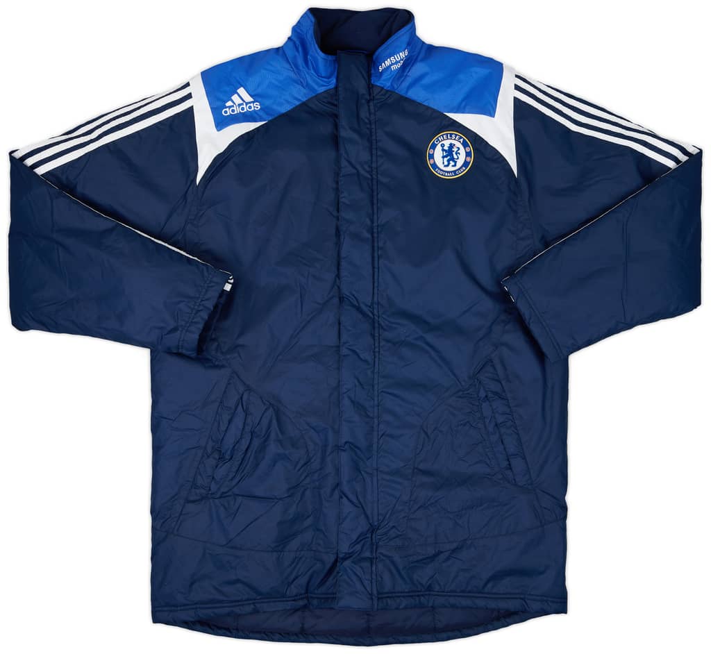 2007-08 Chelsea adidas Padded Bench Coat - 9/10 - (M/L)