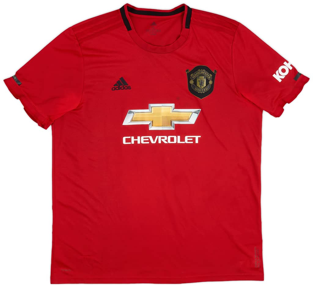 2019-20 Manchester United Home Shirt B.Fernandes #18 - 5/10 - (XL)