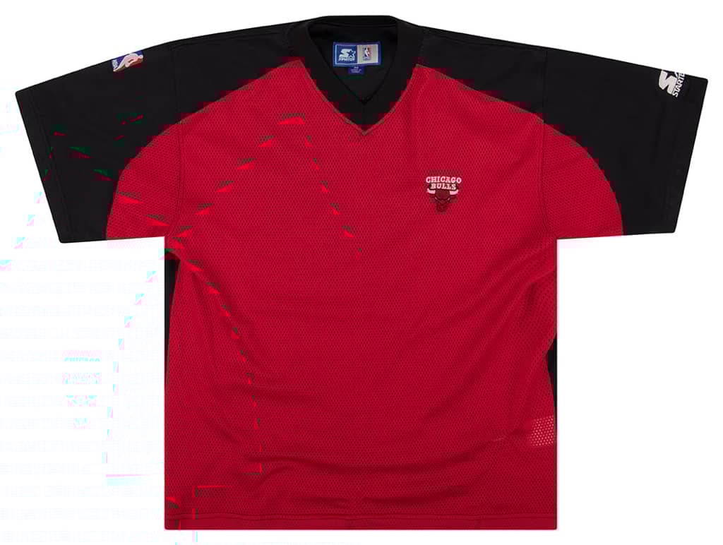 1990s Chicago Bulls Starter Mesh Tee M