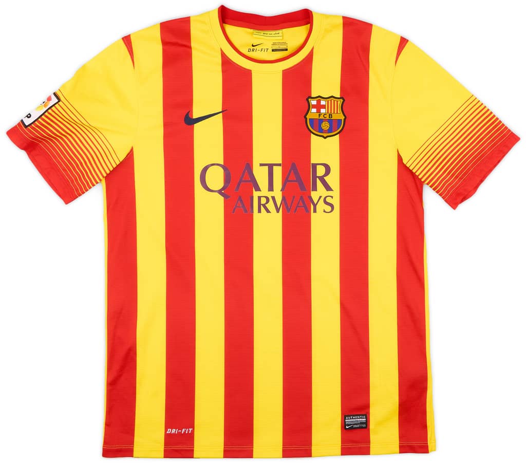 2013-15 Barcelona Away Shirt Messi #10 - 8/10 - (L)