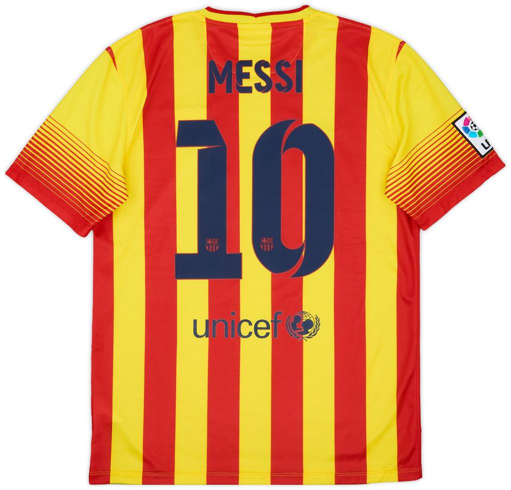 2013-15 Barcelona Away Shirt Messi #10 - 8/10 - (S)