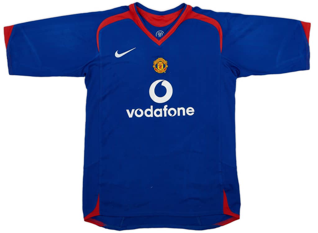 2005-06 Manchester United Away Shirt - 7/10 - (XL.Boys)