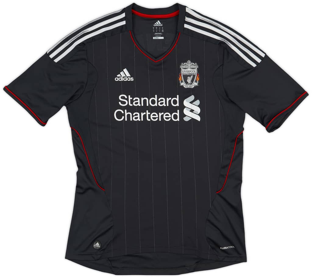 2011-12 Liverpool Away Shirt Jose Enrique #3 - 6/10 - (M)