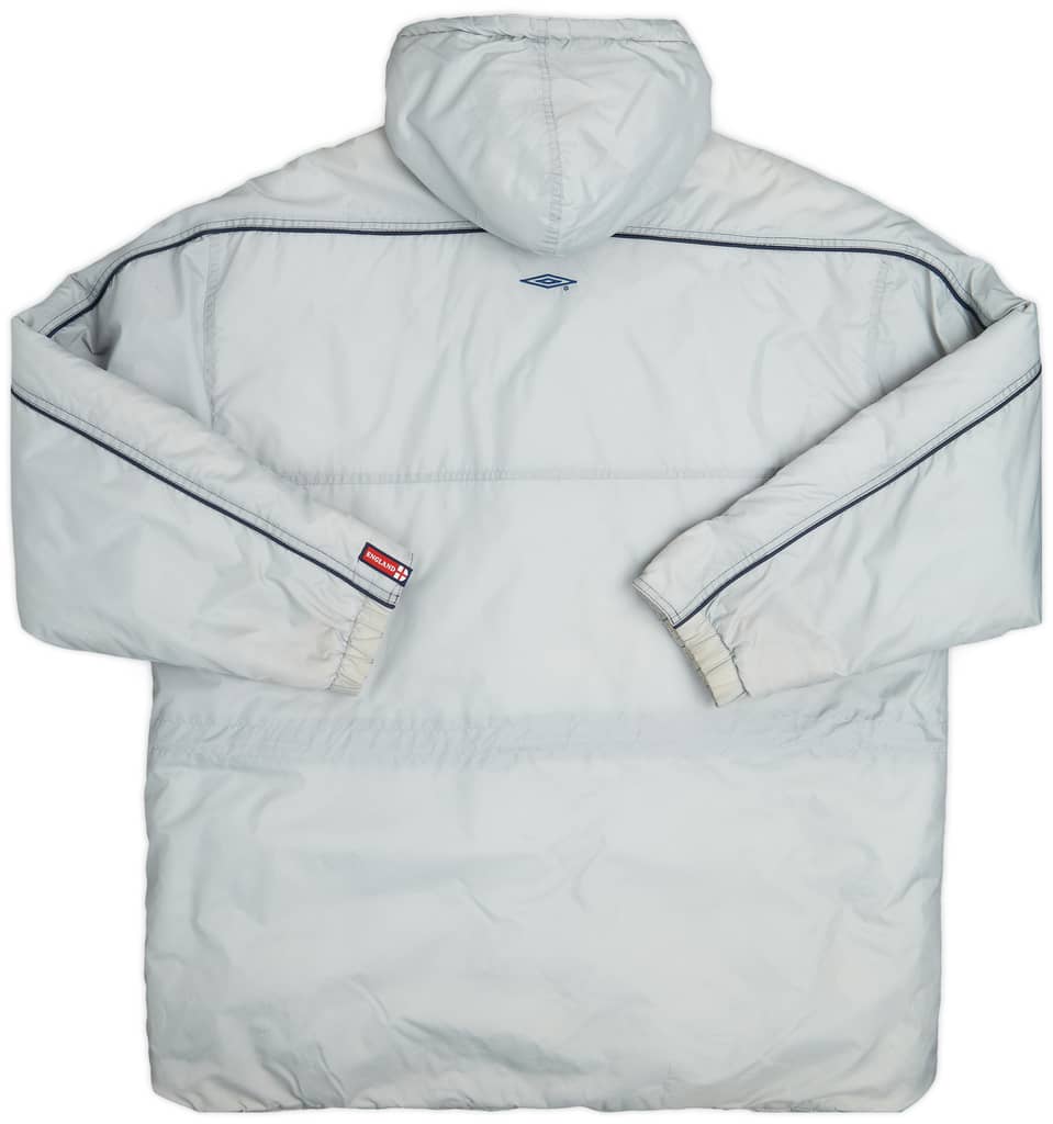 2004-06 England Umbro Padded Bench Coat - 6/10 - (L)