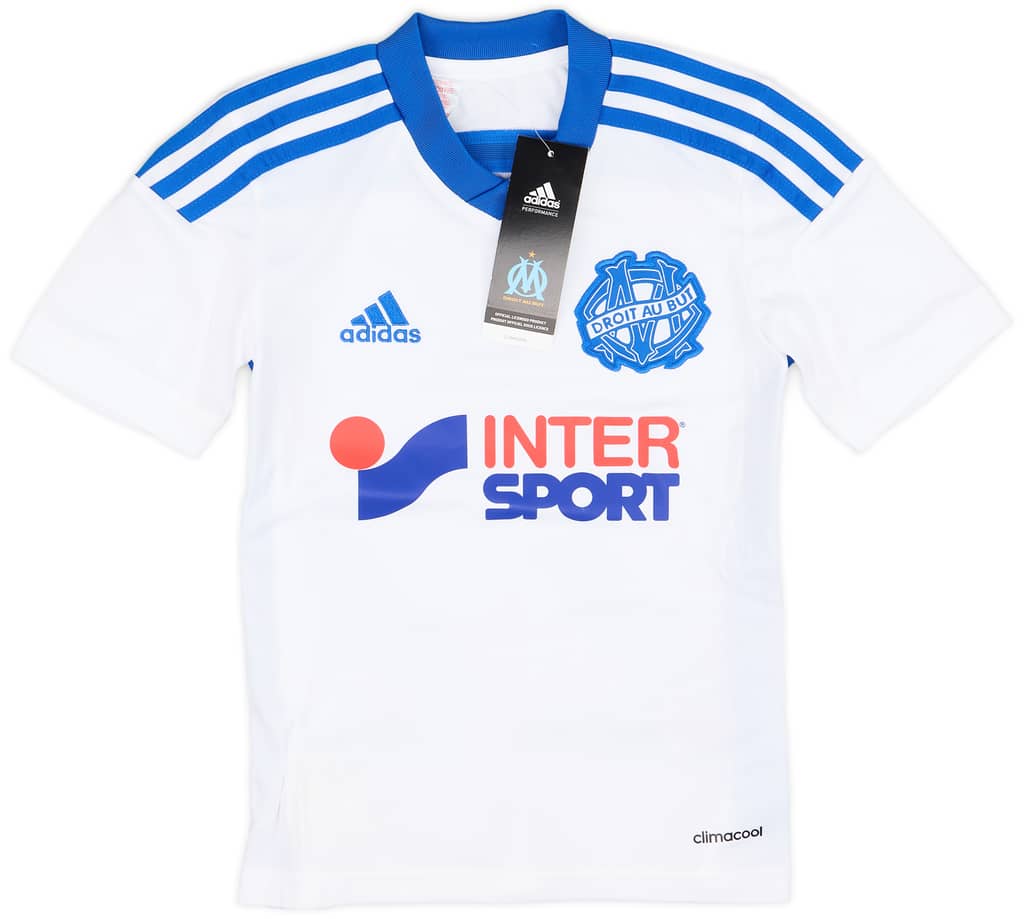 2014-15 Olympique Marseille Home Shirt Batshuayi #22 (7-8 Years)
