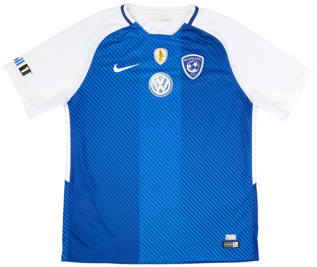 2017-18 Al Hilal Home Shirt - 7/10 - (L)