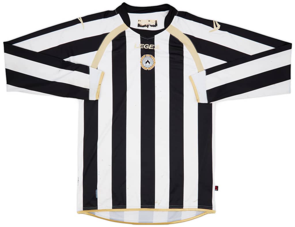 2010-11 Udinese Home L/S Shirt - 4/10 - (XL)