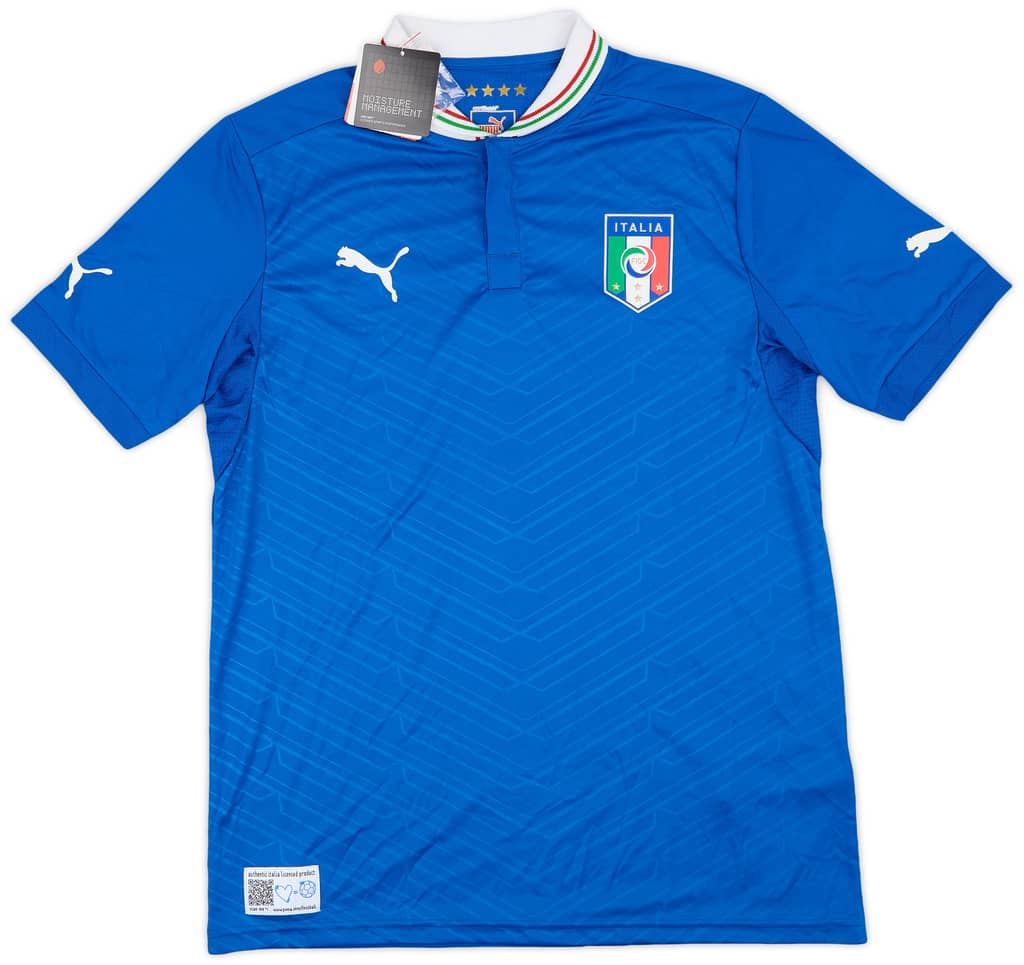 2012-13 Italy Home Shirt (XL.Boys)