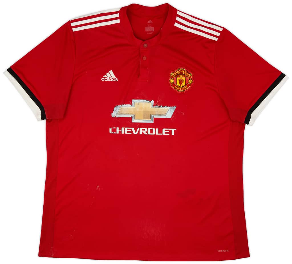 2017-18 Manchester United Home Shirt - 4/10 - (XXL)