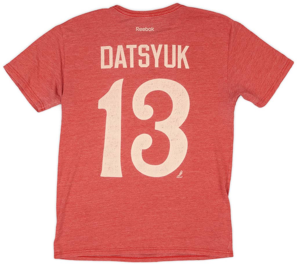 2014 Detroit Red Wings Datsyuk #13 Reebok Winter Classic Tee - 5/10 - (M)