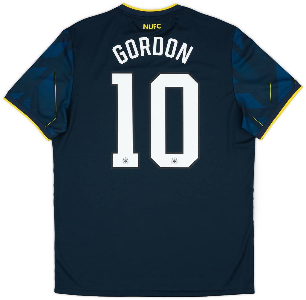2023-24 Newcastle Third Shirt Gordon #10 - As New