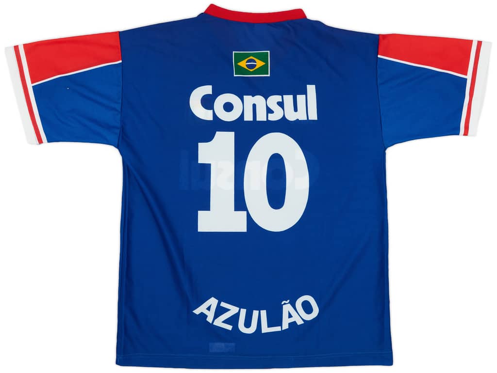 2000 Sao Caetano Training Shirt #10 - 8/10 - (L)