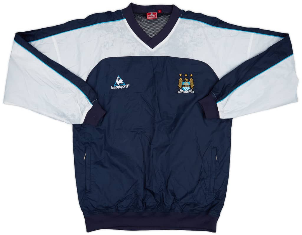 2002-03 Manchester City Le Coq Sportif Windbreaker - 4/10 - (XL)