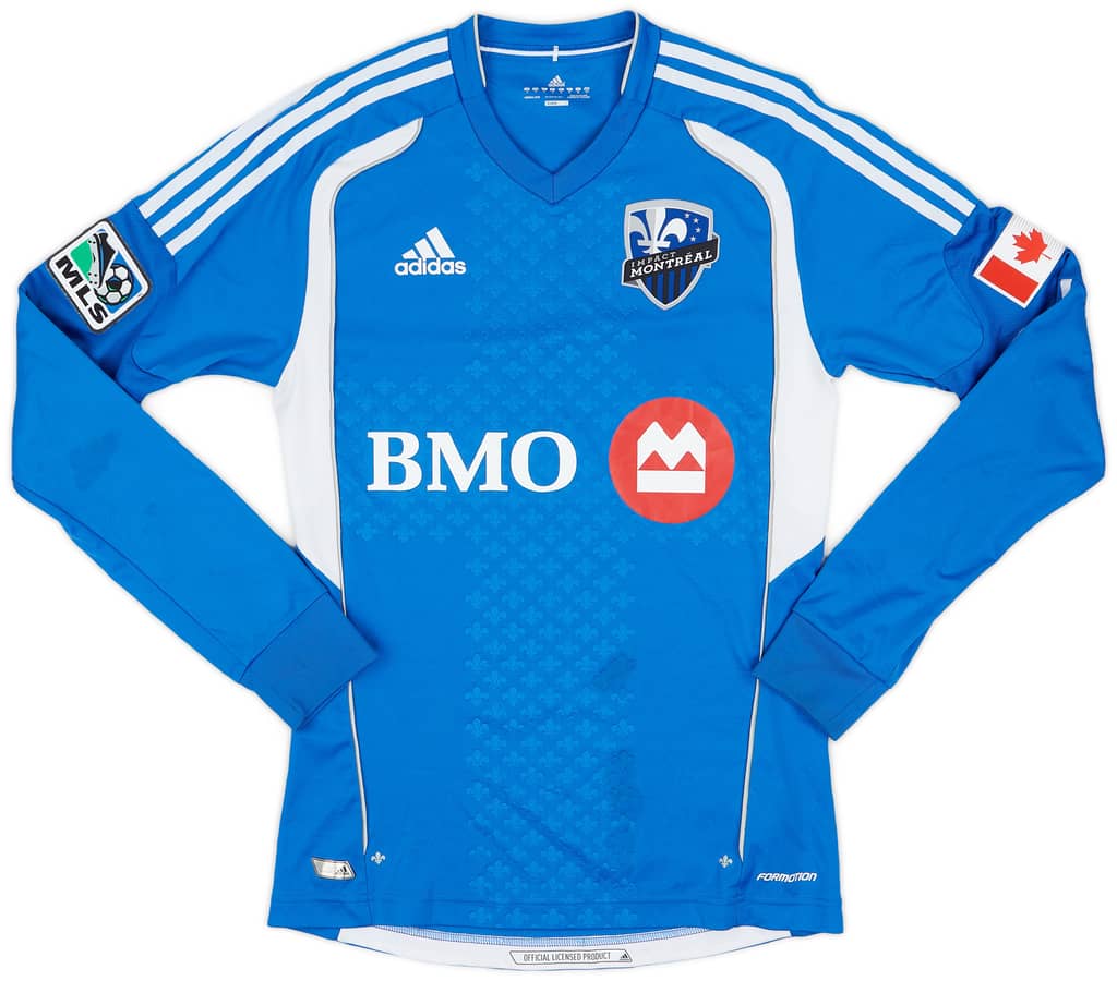 2012 Montreal Impact Authentic Home L/S Shirt - 9/10 - (S)