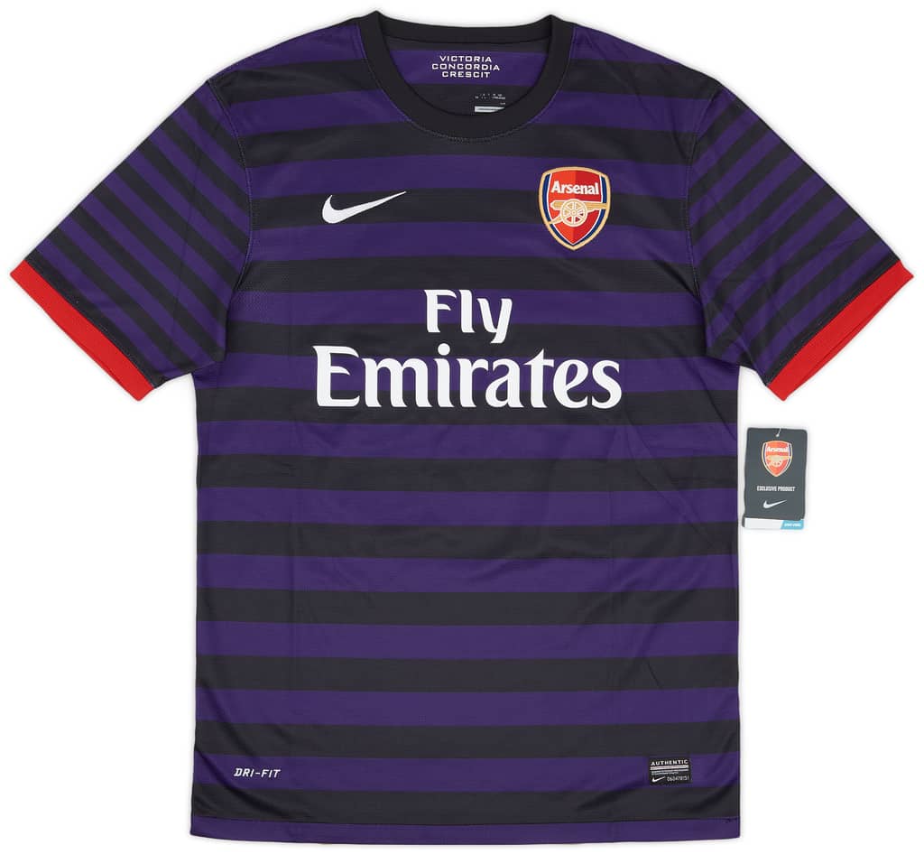 2012-13 Arsenal Away Shirt Arteta #8 (S)