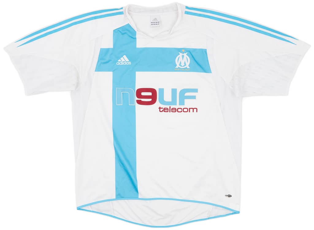 2004-05 Olympique Marseille Home Shirt Nasri #22 - 8/10 - (XL)