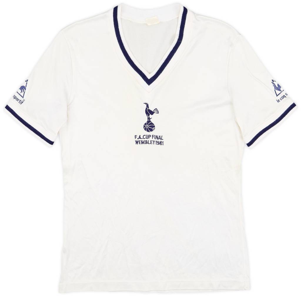 1980-82 Tottenham 'FA Cup Final' Home Shirt - 8/10 - (S)
