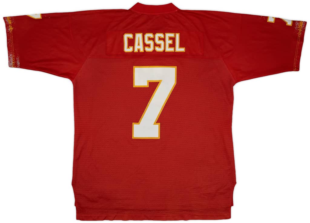 2009-11 Kansas City Chiefs Cassell #7 Reebok Premier Home Jersey - 3/10 - (XXL)