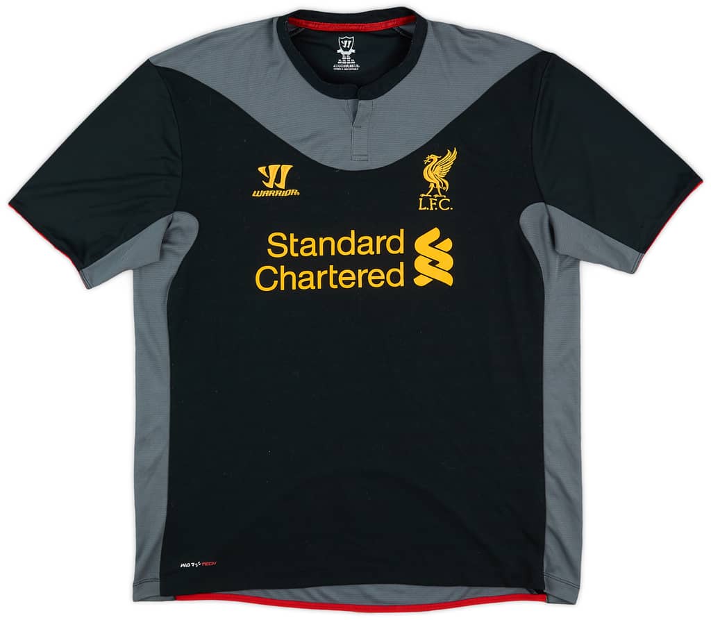 2012-13 Liverpool Away Shirt Gerrard #8 - 7/10 - (XL)