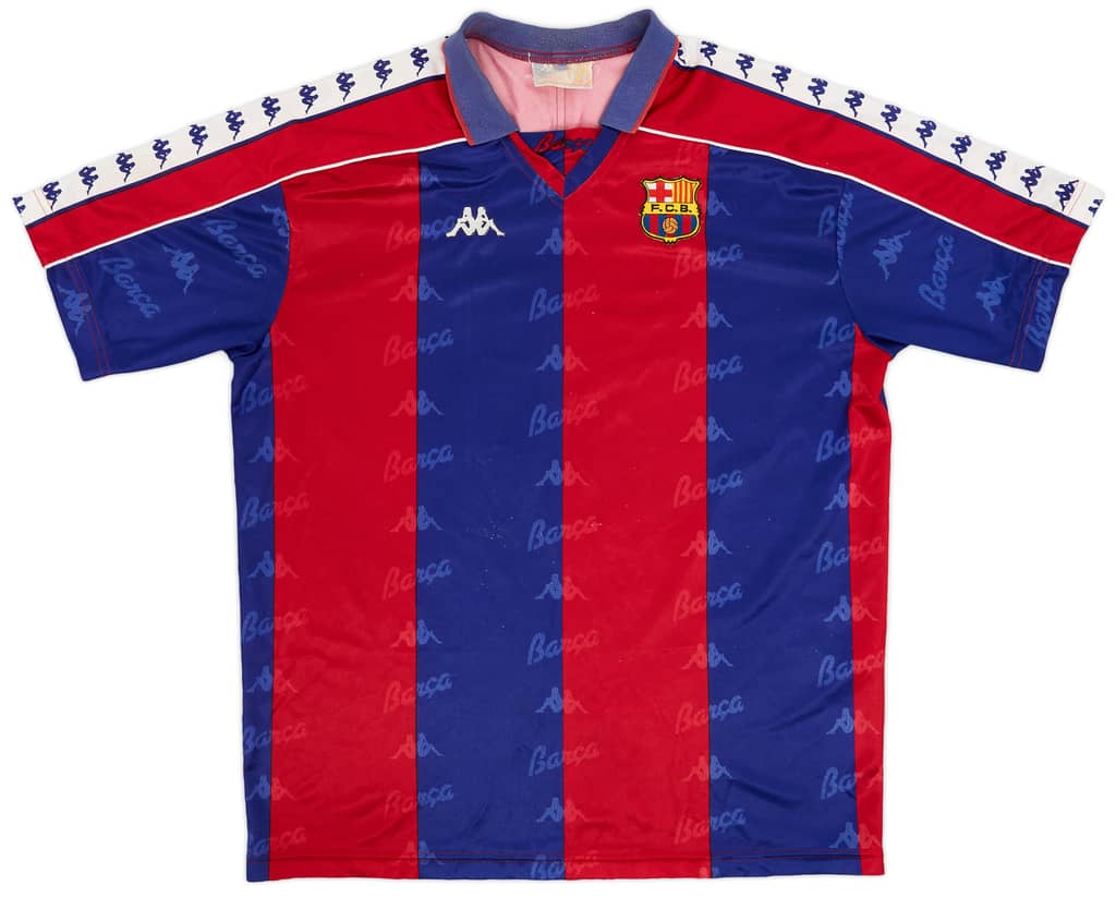 1992-95 Barcelona Home Shirt - 7/10 - (XL)