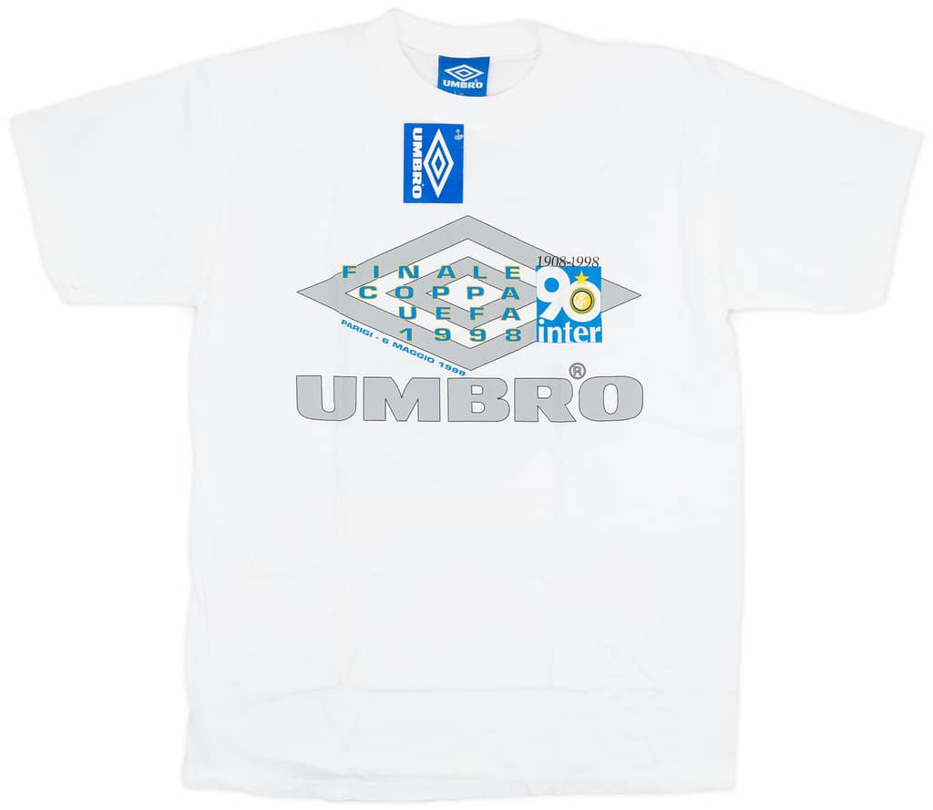 1998 Inter Milan Umbro 'Signed' Graphic Tee (XL)