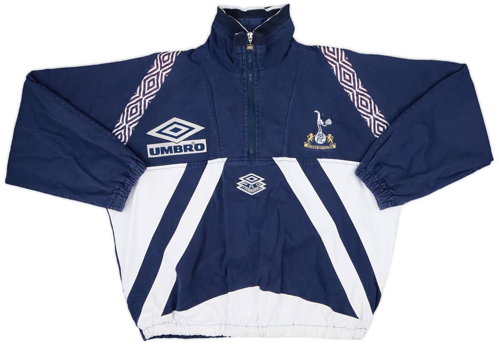 1993-95 Tottenham Umbro Drill Top - 8/10 - (M)