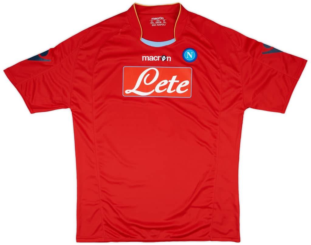 2009-10 Napoli Third Shirt Lavezzi #7 - 10/10 - (XXL)