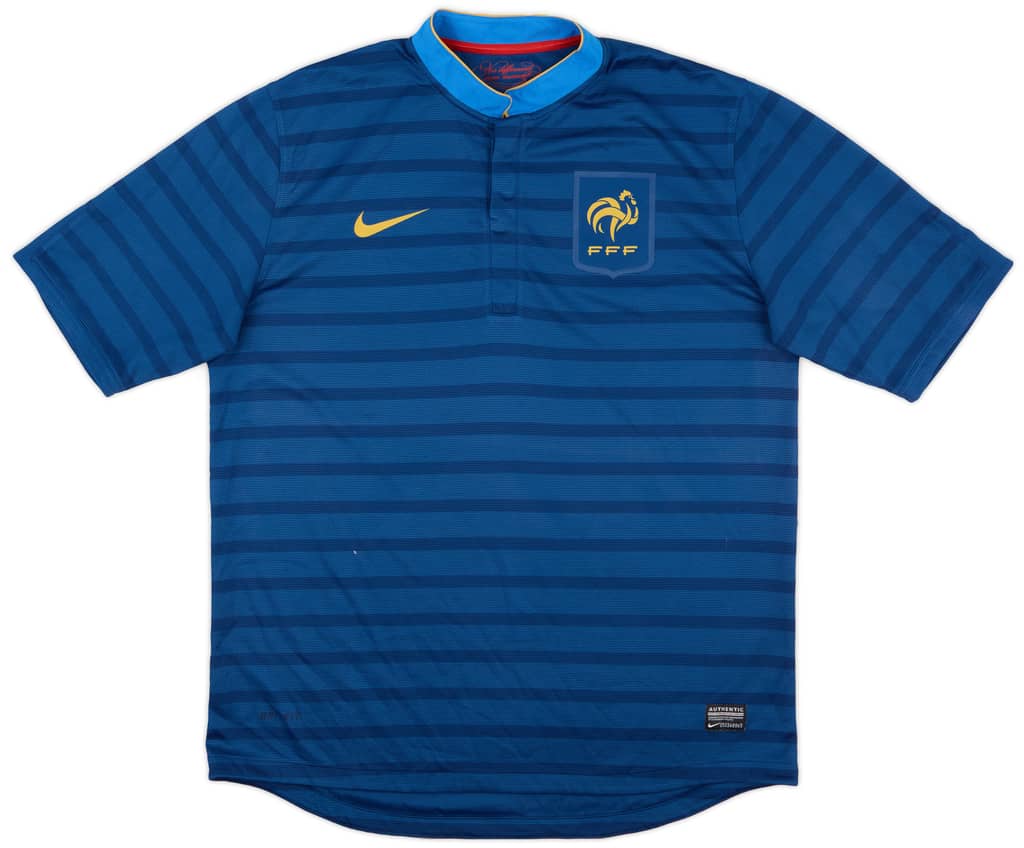 2012-13 France Home Shirt - 9/10 - (L)