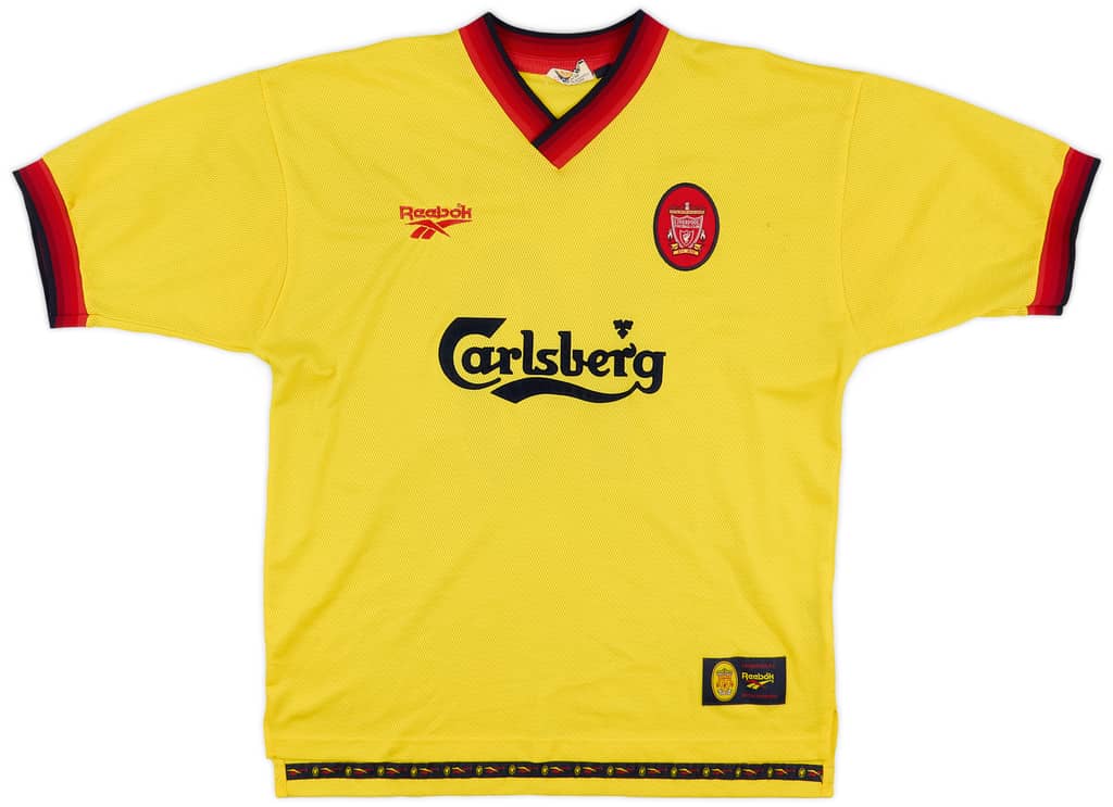 1997-99 Liverpool Away Shirt Owen #10 - 7/10 - (L)