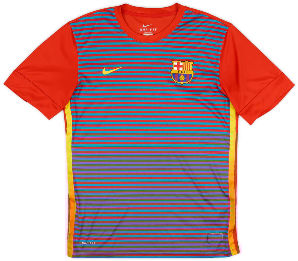 2012-13 Barcelona Nike Training Shirt - 8/10 - (M)
