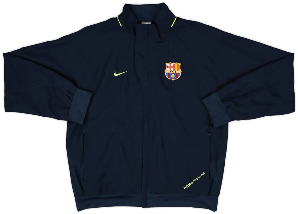 2007-08 Barcelona Nike Track Jacket - 8/10 - (L)
