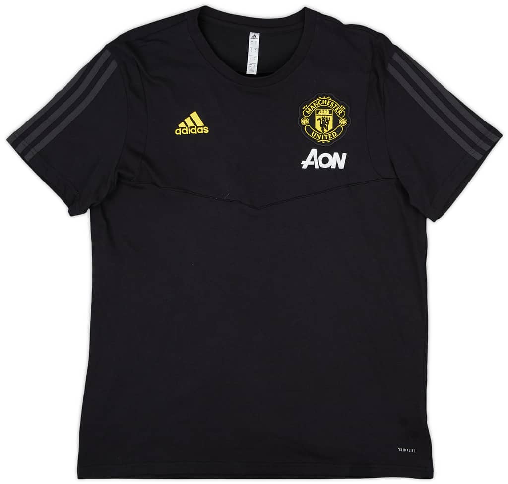 2019-20 Manchester United adidas Cotton Tee - 9/10 - (L)