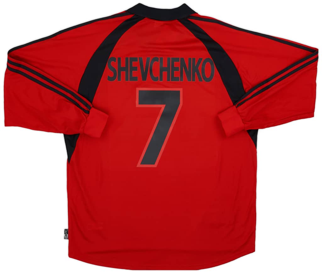 2001-02 AC Milan Third L/S Shirt Shevchenko #7 (XL)