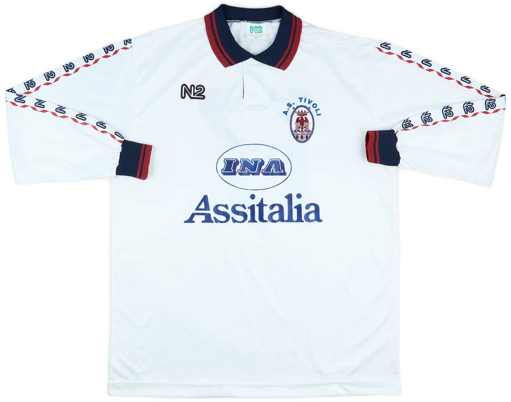 2002-03 A.S. Tivoli Match Issue Away L/S Shirt #17
