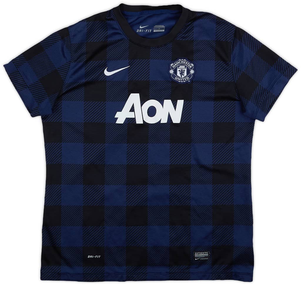 2013-14 Manchester United Away Shirt - 8/10 - (Women's L)