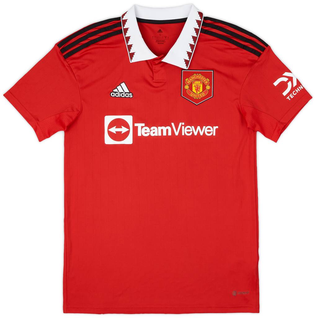 2022-23 Manchester United Home Shirt B.Fernandes #8 - 7/10 - (S)