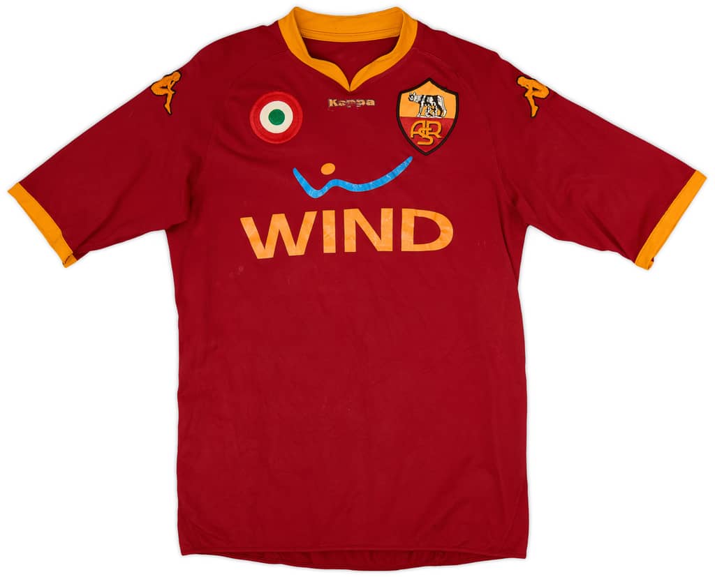2007-08 Roma Home Shirt - 5/10 - (L)
