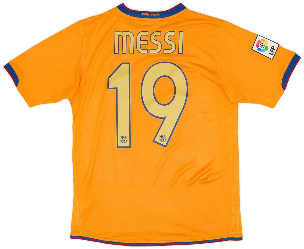 2006-08 Barcelona Away Shirt Messi #19 - 8/10 - (S)