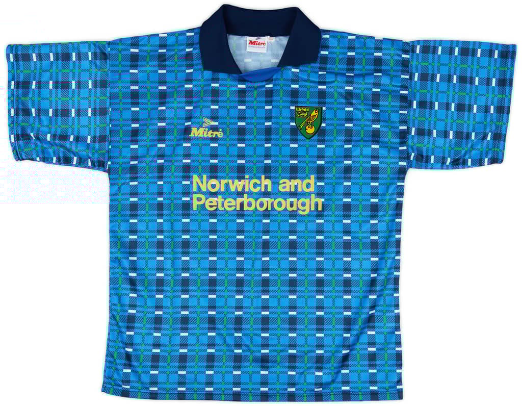 1994-96 Norwich Away Shirt - 8/10 - (L)