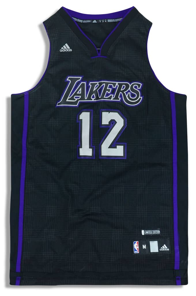 2010-11 LA Lakers Brown #12 Limited Edition adidas Swingman Jersey (Alternate) M